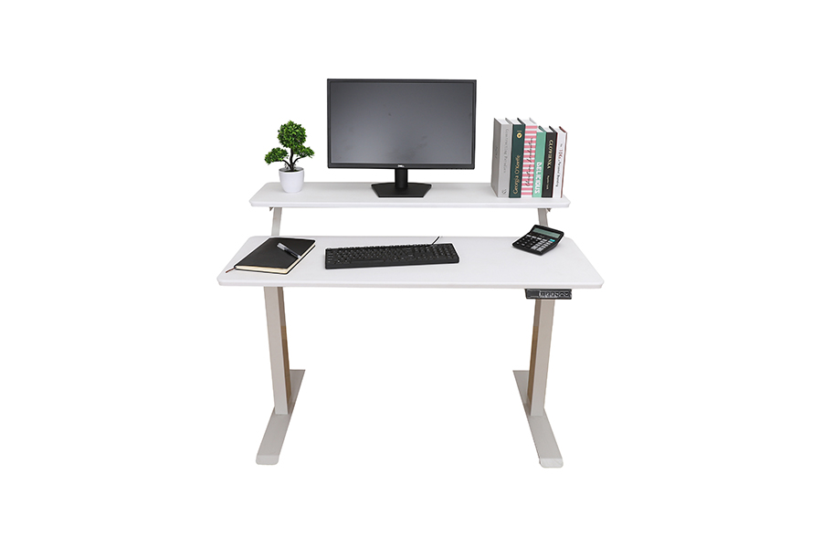 WK-D2A2-S Double-decker Standing Alternate Electric Single Motor Lift Desk