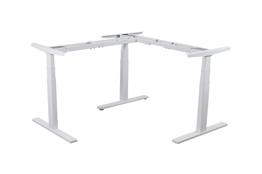 WK-3A3 L-Angulus Electric Three-Motor Leva Pluteum Computer Desk Stand