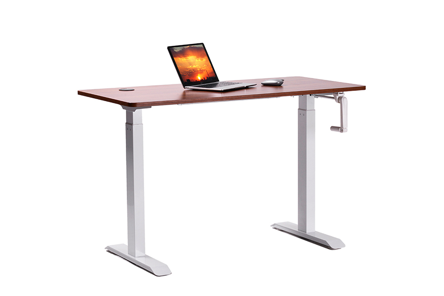 WK-S2A2-E Ergonomic Manu stans Crank Single Lever Leva Desk