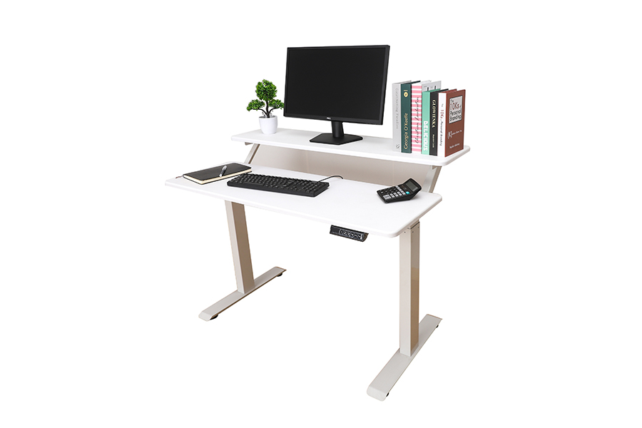 WK-D2A2-S Double-decker Standing Alternate Electric Single Motor Lift Desk