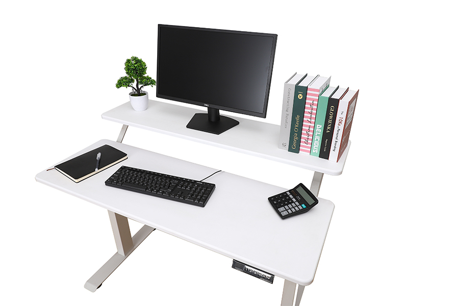 WK-D2A2-S Double-decker Standing Alternate Electric Single Motor Lift Desk