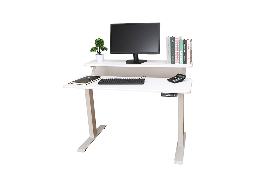 WK-D2A2-S Double-decker Standing Alternate Electric Single Motor Lift Desk