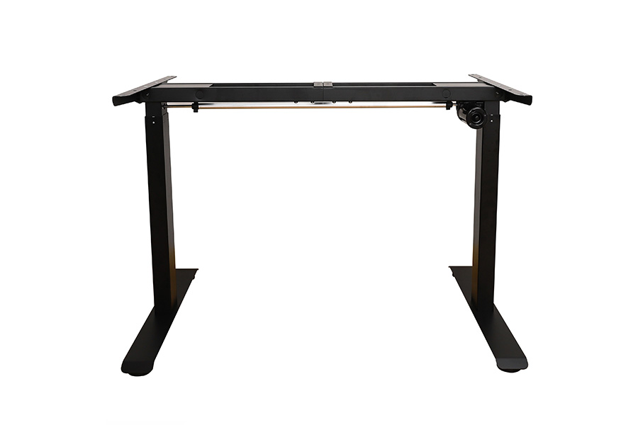 WK-D2A2 2-Section Double-frame Retractable Electric Single Motor Lift Desk