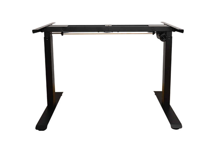 WK-D2A2 2-Section Double-frame Retractable Electric Single Motor Lift Desk